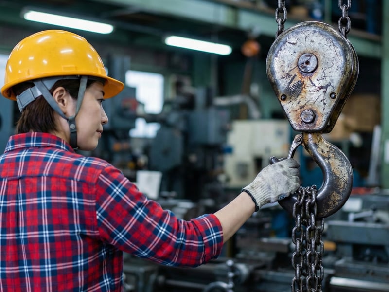 作業員のチームワーク